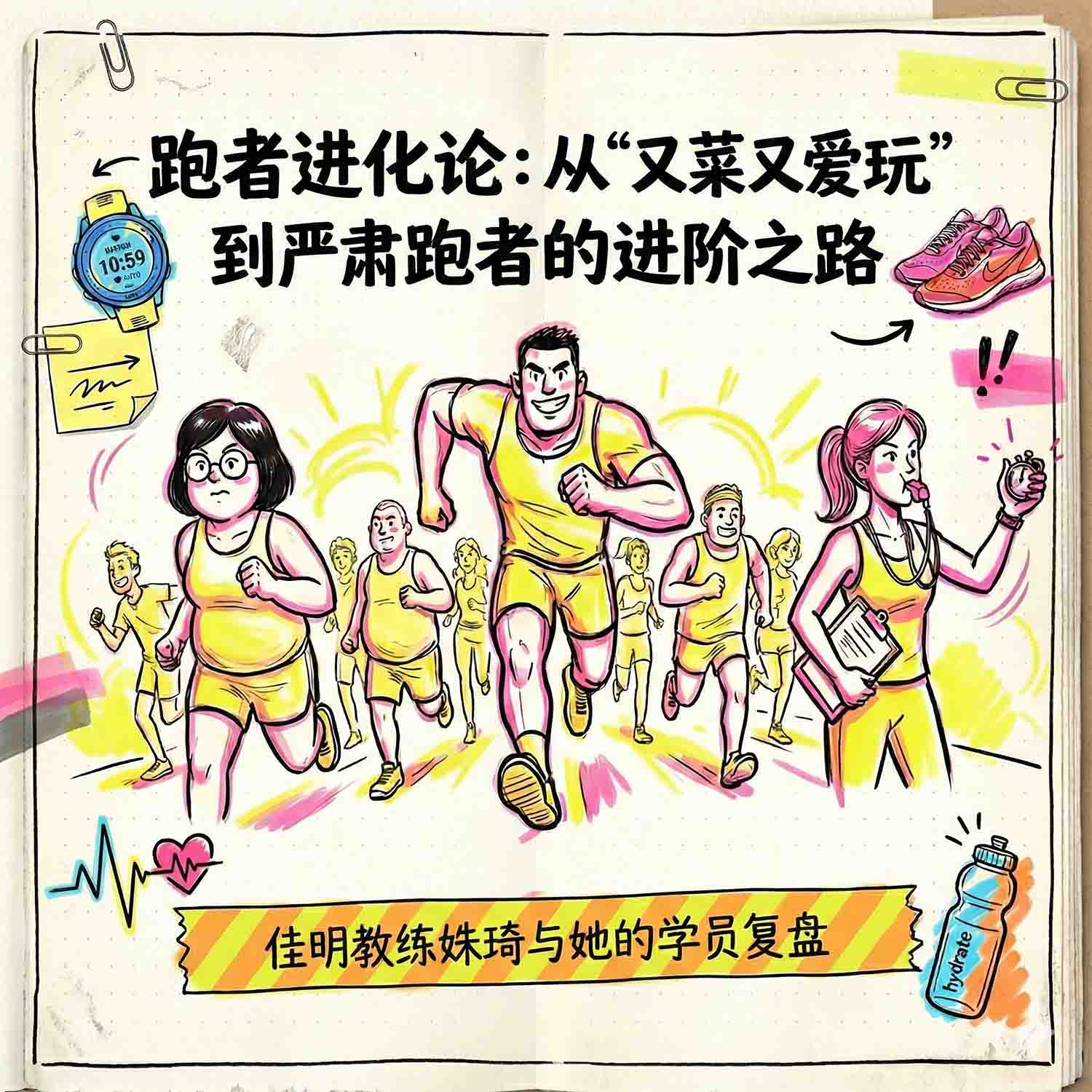 从“又菜又爱玩”到严肃跑者的进阶之路 – 交作业(上)