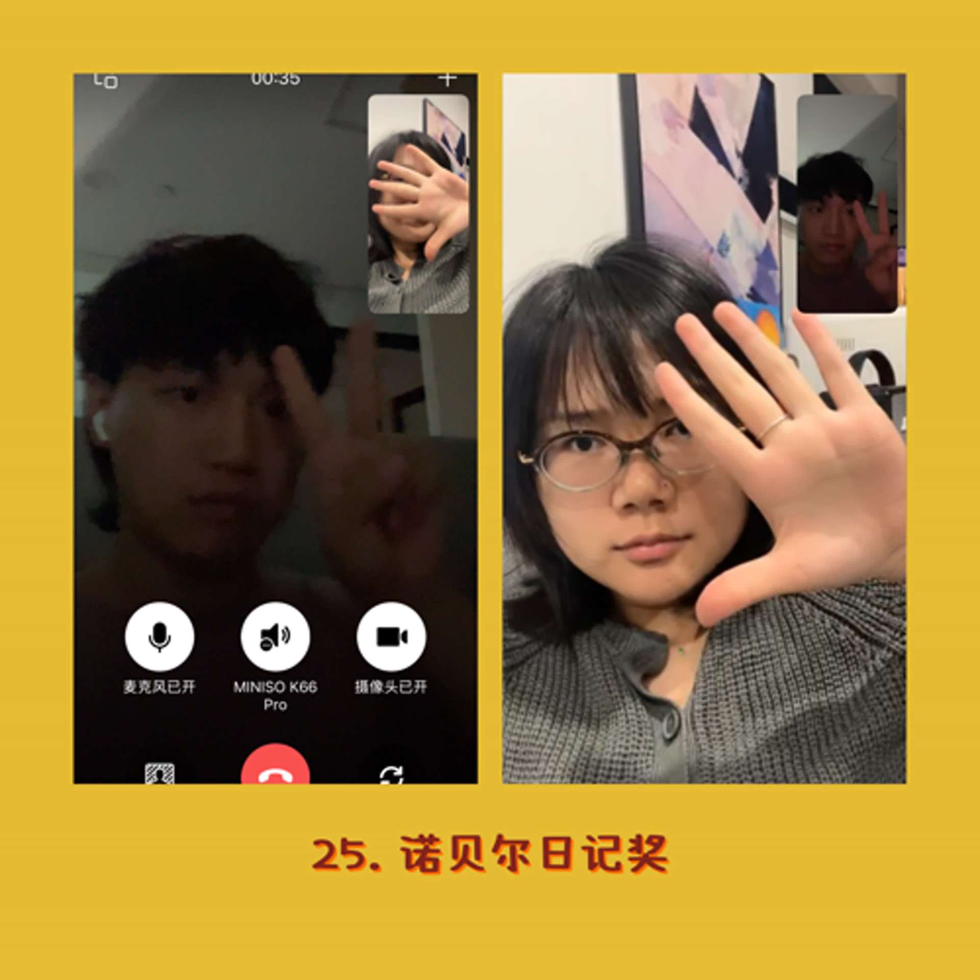 25. 诺贝尔日记奖